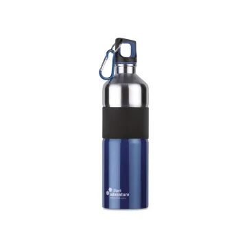 Tweekleurige drinkfles 750 ml - blauw